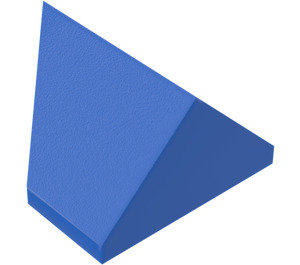 LEGO Blauw Helling 1 x 2 (45°) Dubbele / Omgekeerd met buis aan de onderzijde