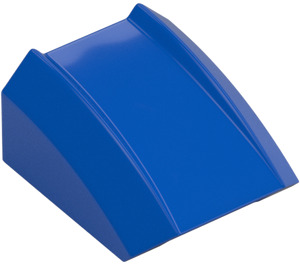 LEGO Blue Slope 1 x 2 x 2 Curved (30602 / 47904)