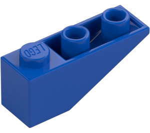 LEGO Blauw Helling 1 x 3 (25°) Omgekeerd (4287)