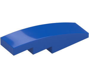 LEGO Blue Slope 1 x 4 Curved (11153 / 61678)