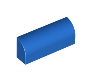 LEGO Blue Slope 1 x 4 Curved (6191 / 10314)