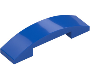 LEGO Blue Slope 1 x 4 Curved Double (93273)