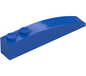 LEGO Blue Slope 1 x 6 Curved (41762 / 42022)