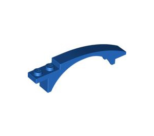 LEGO Blue Slope 1 x 8 x 1.6 Curved with Arch (50967)
