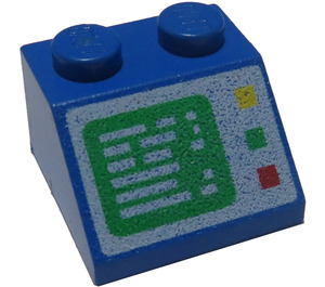 LEGO Blue Slope 2 x 2 (45°) with Computer Screen (9434 / 80261)