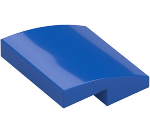 LEGO Blue Slope 2 x 2 Curved (15068)