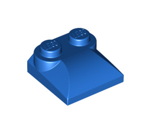 LEGO Bleu Pente 2 x 2 Incurvé avec extrémité incurvée (47457)