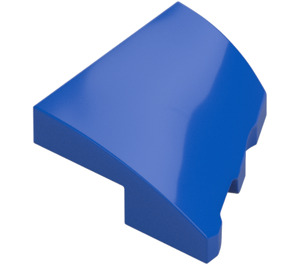 LEGO Blue Slope 2 x 2 x 0.6 Curved Angled Left (5095)