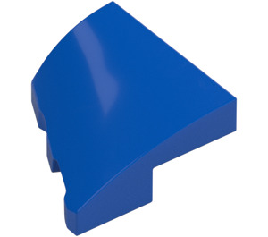 LEGO Blue Slope 2 x 2 x 0.6 Curved Angled Right (5093)