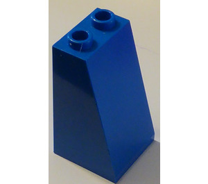 LEGO Blauw Helling 2 x 2 x 3 (75°) Holle noppen, glad (3684 / 30499)