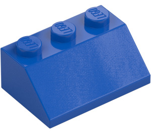 LEGO Modrá Sklon 2 x 3 (45°) (3038)