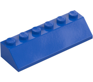 LEGO Blue Slope 2 x 6 (45°) (23949)