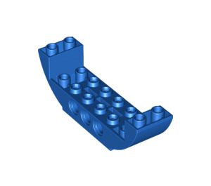 LEGO Bleu Pente 2 x 8 x 2 Incurvé Inversé Double (11301 / 28919)