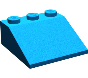 LEGO Bleu Pente 3 x 3 (25°) (4161)