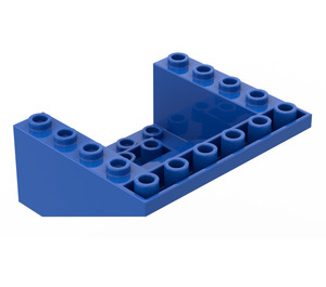 LEGO Blå Backe 5 x 6 x 2 (33°) Omvänd (4228)