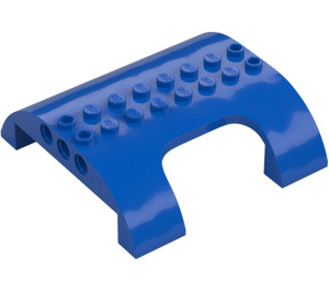 LEGO Blue Slope 8 x 8 x 5 Curved (54096)