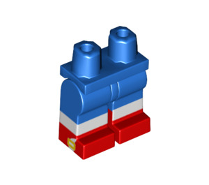 LEGO Bleu Sonic Minifigure Hanches et jambes (3815 / 83493)