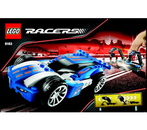 LEGO Blauw Sprinter 8163 Instructions