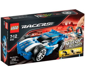 LEGO Blauw Sprinter 8163 Packaging