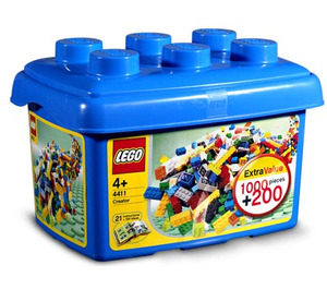 LEGO Blue Strata XXL Set 4411 Packaging