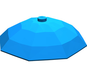 LEGO Blauw Sunshade / Umbrella Top Part 6 x 6 (4094 / 58572)