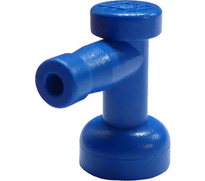 LEGO Blue Tap 1 x 1 with Hole in End (4599)