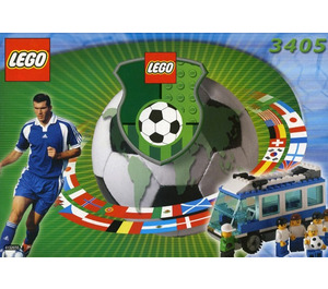 LEGO Bleu Team Bus 3405