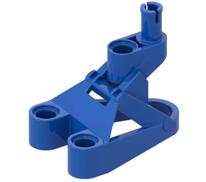 LEGO Blauw Technic Connector 3 x 4.5 x 2.333 met Pin  (32576)