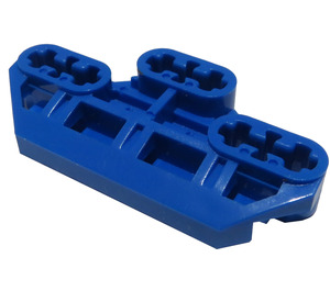 LEGO Blue Technic Connector Block 3 x 6 with Six Axle Holes and Groove (32307)