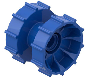LEGO Blue Technic Tread Sprocket Wheel (32007)