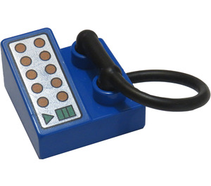 LEGO Blue Telephone with Receiver (6489 / 82185)