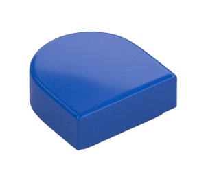 LEGO Blue Tile 1 x 1 Half Oval (24246 / 35399)