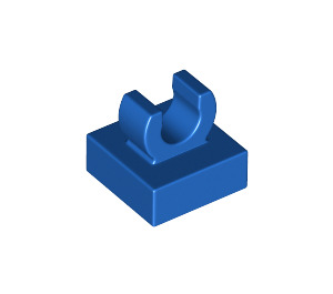 LEGO Blue Tile 1 x 1 with Clip (Raised "C") (15712 / 44842)