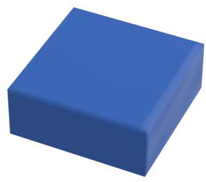 LEGO Blauw Tegel 1 x 1 zonder groef
