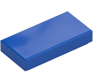 LEGO Blue Tile 1 x 2 with Groove (3069 / 30070)