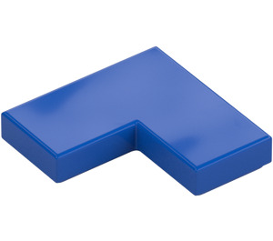 LEGO Blue Tile 2 x 2 Corner (14719)