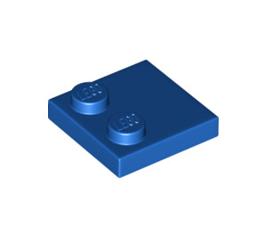 LEGO Blau Fliese 2 x 2 mit Bolzen auf Kante (33909)