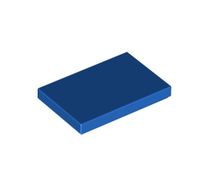 LEGO Blue Tile 2 x 3 (26603)