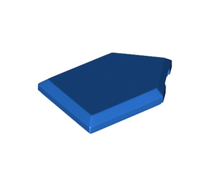 LEGO Blue Tile 2 x 3 Pentagonal (22385 / 35341)