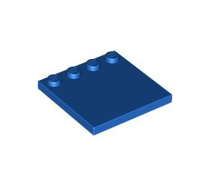 LEGO Bleu Tuile 4 x 4 avec Goujons sur Bord (6179)