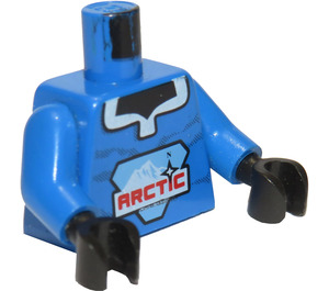 LEGO Blau Town Arktis Torso (973 / 73403)