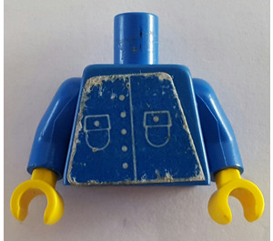 LEGO Blue Town Torso Shirt (sticker) (973)