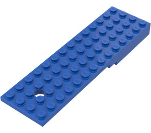 LEGO Blue Trailer Base 4 x 14 x 1