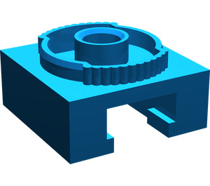 LEGO Blauw Turntable Basis 4 x 4 Poten (30516)