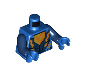 LEGO Blue Ultimate Clay (70330) Minifig Torso (973 / 76382)