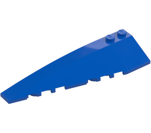 LEGO Blue Wedge 10 x 3 x 1 Double Rounded Left (50955)