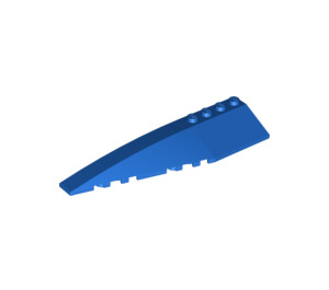 LEGO Blauw Wig 12 x 3 x 1 Dubbele Afgerond Links (42061 / 45172)
