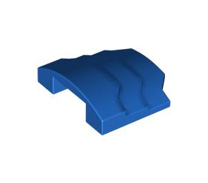 LEGO Blue Wedge 3 x 4 with Stepped Sides (66955)