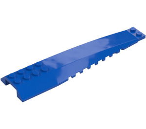 LEGO Blue Wedge 4 x 16 Triple Curved (45301 / 89680)