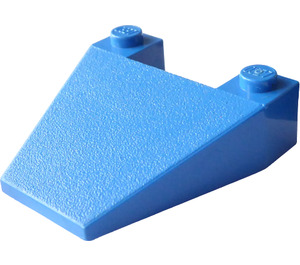 LEGO Blue Wedge 4 x 4 without Stud Notches (4858)